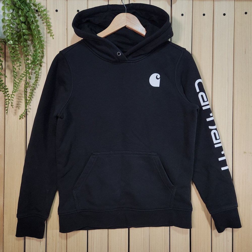 Carhartt Hoodie Sweater Black Size S